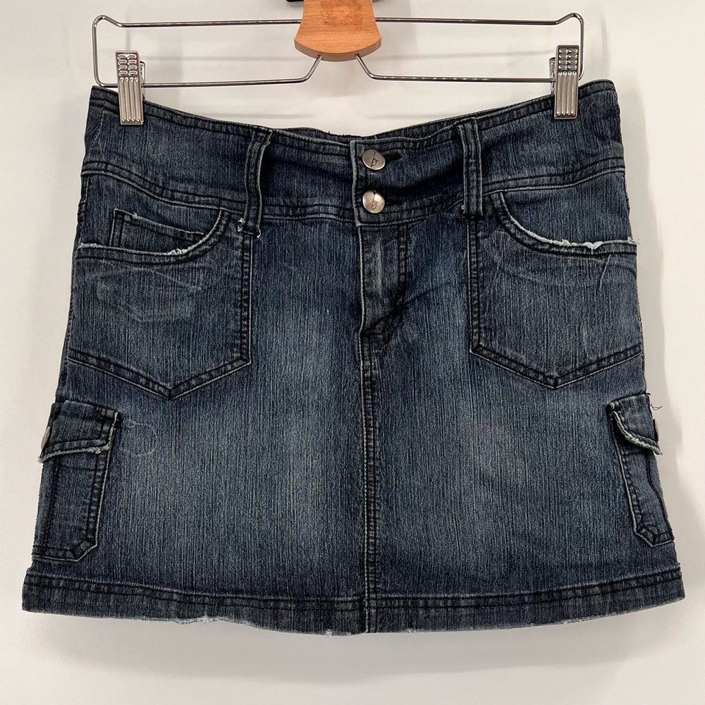 Beau denim skort
